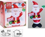 2dekans | Opblaasbare Kerstman 125cm - met verlichting, Ophalen of Verzenden, Nieuw
