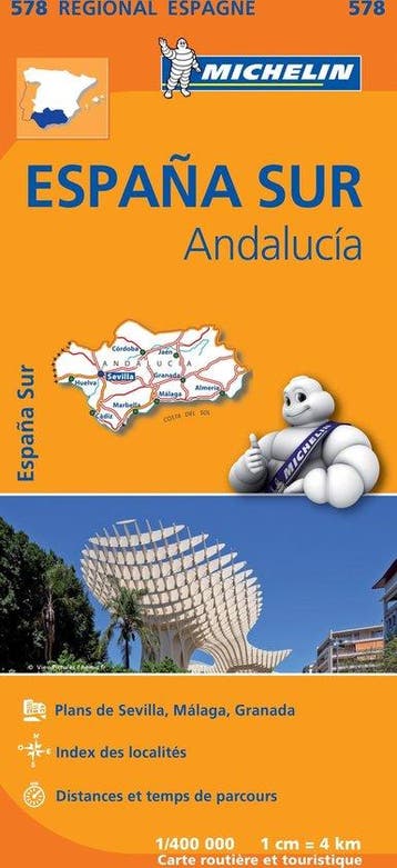 Michelin 578 España Sur: Andalucía, Boeken, Verzenden, Nieuw