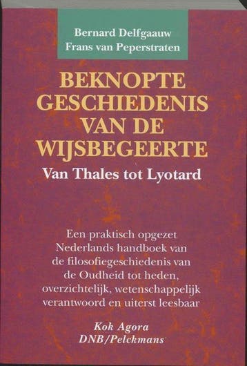 Beknopte geschiedenis van de wijsbegeerte - Delfgaauw, Boeken, Verzenden, Nieuw
