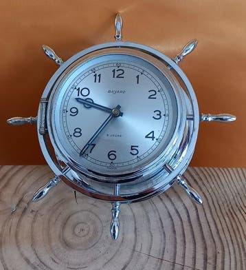 Scheepsklok - Bayard - Verchroomd, Messing - 1950-1960 -