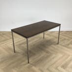kantinetafel 150x70 cm,  Bruin blad - chroom, Articles professionnels, Aménagement de Bureau & Magasin | Mobilier de bureau & Aménagement