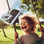 Schommelhaakset met krul 10x125mm 2 dlg, Verzenden, Nieuw