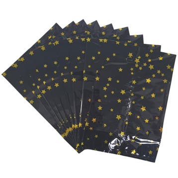Fako Bijoux - Folie Uitdeelzakjes Sterren - 10 stuks -, Diversen, Cadeauverpakkingen, Verzenden, Nieuw