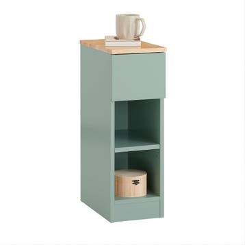 2dekans | SoBuy FBT111-GR Nachtkastje Groen 20x35x60 cm –, Ophalen of Verzenden