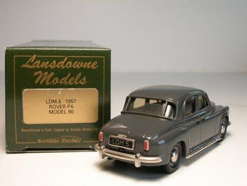 Lansdowne 1:43 - Modelauto - 1957 Rover P4 Model 90, Hobby & Loisirs créatifs, Voitures miniatures | 1:5 à 1:12