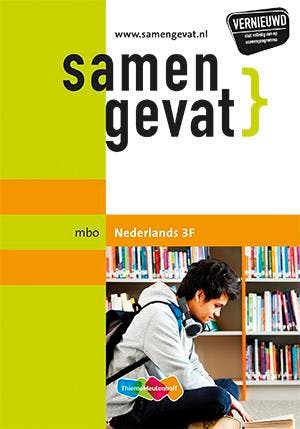 Samengevat MBO Nederlands 3F / MBO Nederlands 3F, Verzenden, J. van Nassau