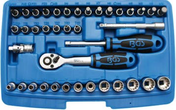 Dopsleutelset Gear Lock 6,3 mm (1/4) 39-dlg, Verzenden, Nieuw