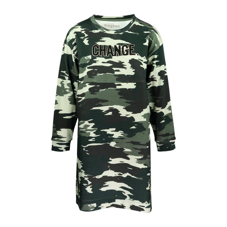 Frogbox • camouflage jurk • S, Vêtements | Femmes, Pulls & Gilets, Envoi