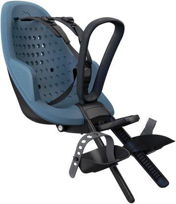 Thule Yepp 2 mini - fietsstoeltje - voorzitje - Aegean Blue, Fietsen en Brommers, Verzenden, Nieuw