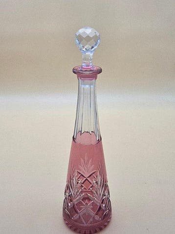 Val Saint Lambert - Vase - Cristal, Antiquités & Art