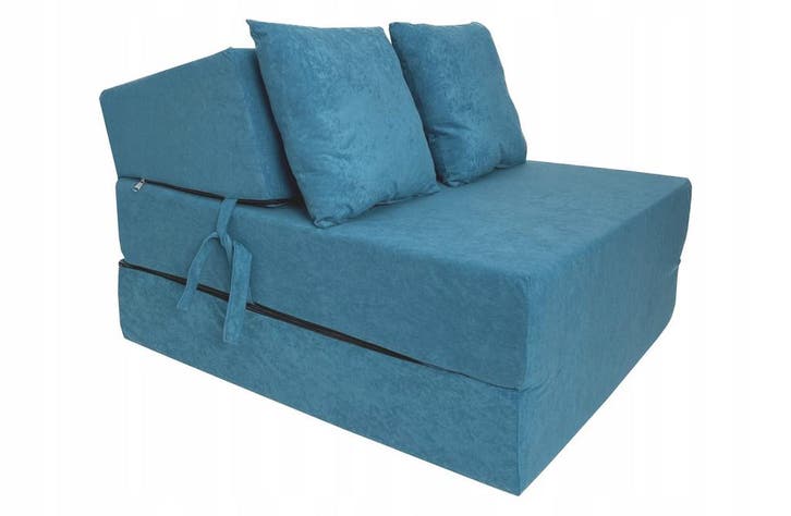 Logeermatras 15cm dik | Comfortabel | OP=OP, Huis en Inrichting, Slaapkamer | Bedden, 70 cm of minder, 200 cm, Verstelbaar, Blauw