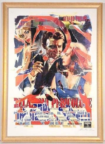 Mimmo Rotella (1918-2006) - Relazioni Pericolose (Dangerous