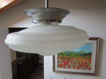 Plafondlamp - Glas - Kroonluchter met één lamp