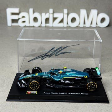 Aston Martin - Fernando Alonso - 2025 - Schaal 1:43, Nieuw