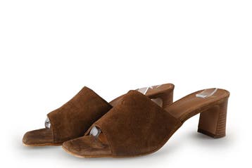 Manfield Muiltjes in maat 41 Bruin, Kleding | Dames, Bruin, Verzenden, Manfield, Gedragen