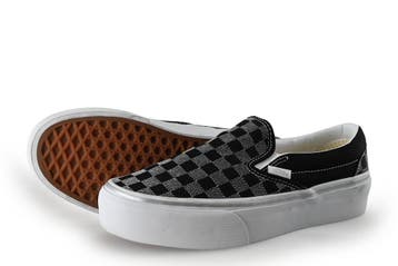 Vans Instappers in maat 38 Zwart, Vêtements | Femmes, Chaussures, Verzenden, Instappers