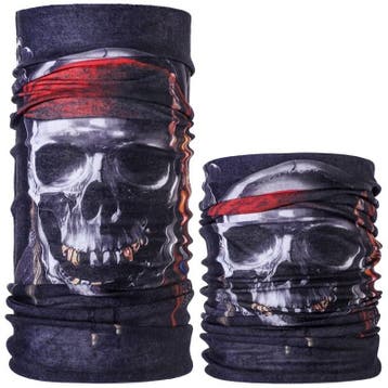 Fako Fashion - Microfiber Faceshield - Bandana - Nekwarmer -, Verzenden, Nieuw