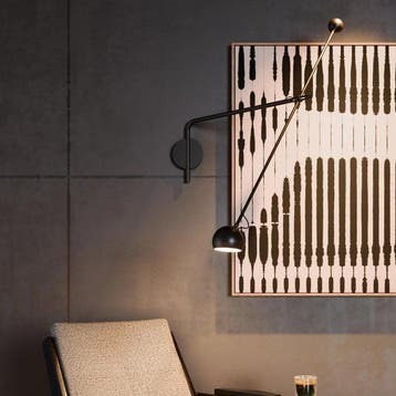 Artemide - Foster + Partners - Lamp - IXA Wall XL Antraciet