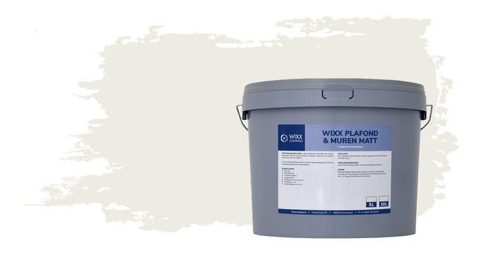 Wixx Plafond &amp; Muren Matt 5L, Doe-het-zelf en Bouw, Verf, Beits en Lak, Nieuw, Verzenden