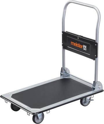 Meister Platformwagen 150kg | Retour Deal | 34% korting, Doe-het-zelf en Bouw, Transportwagens, Verzenden, Gebruikt, Transportkar