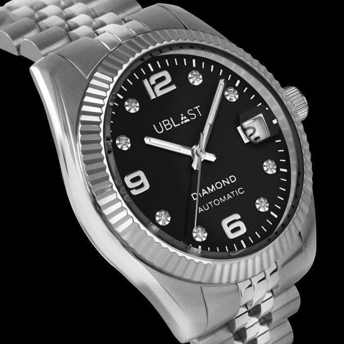 Ublast - Century Diamond - UBDCE40BK - Unisexe - 2026, Handtassen en Accessoires, Horloges | Heren