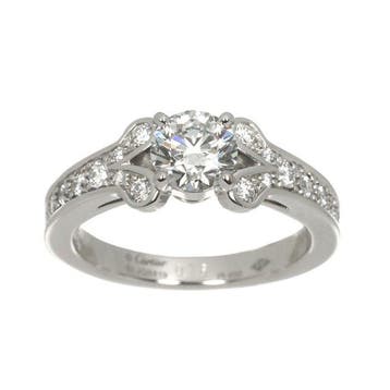 Cartier - Ring Platina, Nieuw