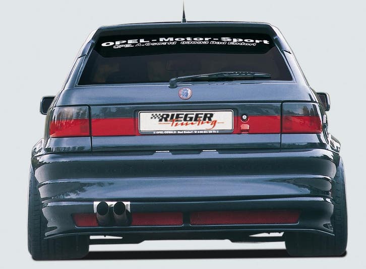 Rieger achterbumper breedbouw I | Astra F: 09.91-12.99 - Hat, Auto-onderdelen, Carrosserie, Nieuw, Opel, Verzenden
