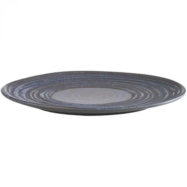 Bord | LOOPS | Melamine | Blauw | Per Stuk | Ø270x20(h)mm, Articles professionnels, Horeca | Équipement de cuisine, Envoi