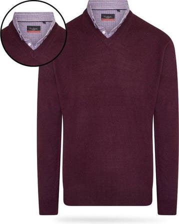 2dekans | Pierre Cardin - Heren Sweaters Mock Pullover -, Ophalen of Verzenden