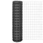 vidaXL Euro hek 10x1,5 m grijs, Tuin en Terras, Tuinhekken en Hekwerk, Verzenden, Nieuw