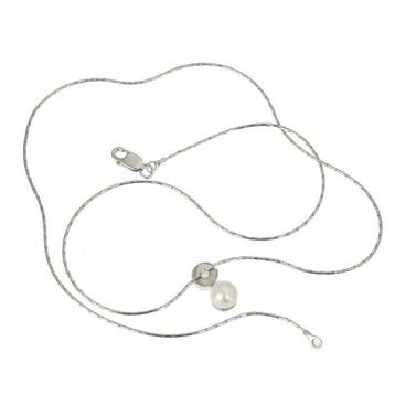 Ensemble de bijoux 2 pièces - 18 carats Or blanc Perle -