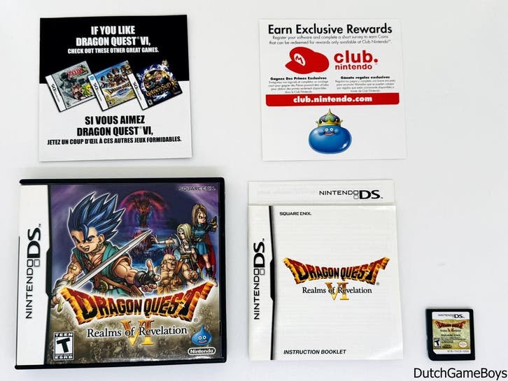 Nintendo DS - Dragon Quest VI - Realms Of Revelation - USA, Games en Spelcomputers, Games | Nintendo DS, Gebruikt, Verzenden