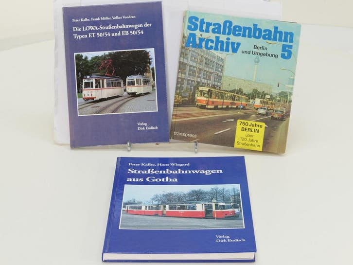 Set van 3 boeken – Duitse tramgeschiedenis Berlijn, LOWA.., Boeken, Vervoer en Transport, Nieuw, Ophalen of Verzenden