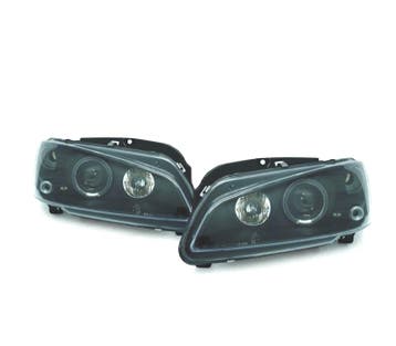 PHARES PEUGEOT 106 ANGEL EYES FOND NOIR 96-05 H1, Auto-onderdelen, Verzenden, Nieuw