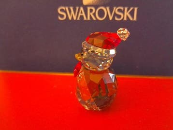 Swarovski - Beeldje - Rocking Penguin - 5289413 - Box +, Antiek en Kunst