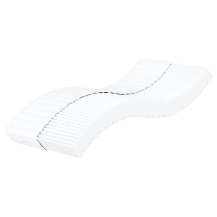 vidaXL Schuimmatras hardheid H2 H3 90x220 cm wit, Maison & Meubles, Chambre à coucher | Matelas & Sommiers, Envoi