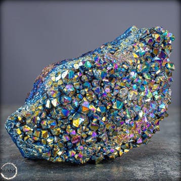 Spectakel van het Licht: Aura-Amethyst Druse in