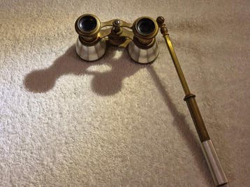 Zoom binoculars - markiert 91 - 1850-1900 - Frankrijk -, Antiek en Kunst