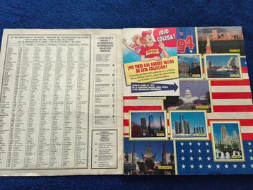 Panini WC USA 94 Maradona sticker in good condition, Foil,, Collections