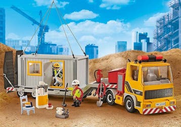 Playmobil City Action Dieplader met Container - 9898, Verzenden, Nieuw