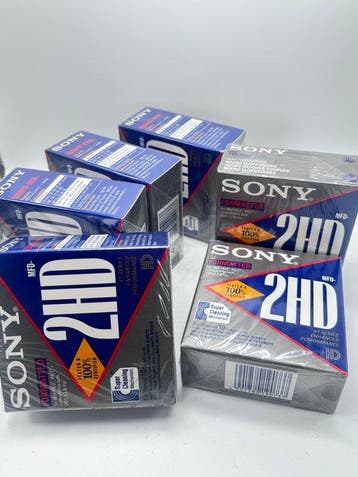 Sony, Maxell - Lot de 80x disquettes 2HD - Computersoftware