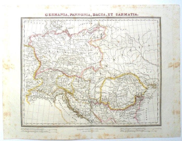 Europa - Oost-Europa 1835; Tardieu - 4 Mapas Europa del Este, Boeken, Atlassen en Landkaarten