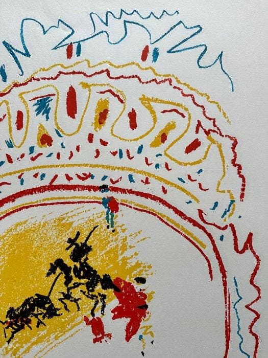 Pablo Picasso (1881-1973) - Corrida, Antiquités & Art, Antiquités | Autres Antiquités