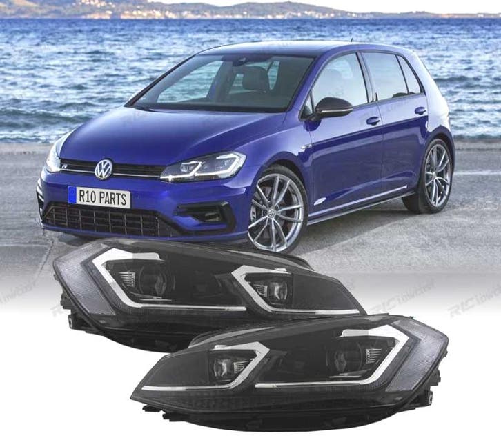 PHARES FULL LED DYNAMIQUES VOLKSWAGEN VW GOLF 7.5 17-19 LOOK, Autos : Pièces & Accessoires, Éclairage, Envoi