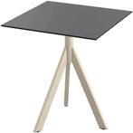 Inklapbare Tafel | INFINITY | HPL/RVS | Zwart Blad |, Verzenden, Nieuw in verpakking