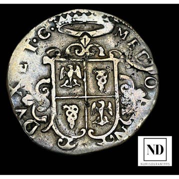 Espagne. Philippe IV. Ducatón 1622 - Milán, Postzegels en Munten
