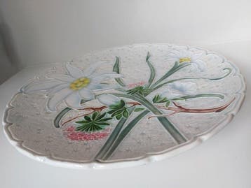 Villeroy & Boch - XV - Bord - Aardewerk - Majolica bord
