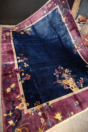 Chinees art-deco - Tapijt - 355 cm - 274 cm, Huis en Inrichting, Nieuw