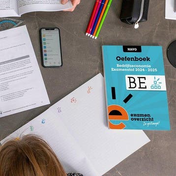 ExamenOverzicht - Oefenboek Bedrijfseconomie HAVO, Verzenden, ExamenOverzicht