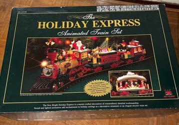 Kerstdecoratie (26) - Kersttrein - Bright Holiday Express